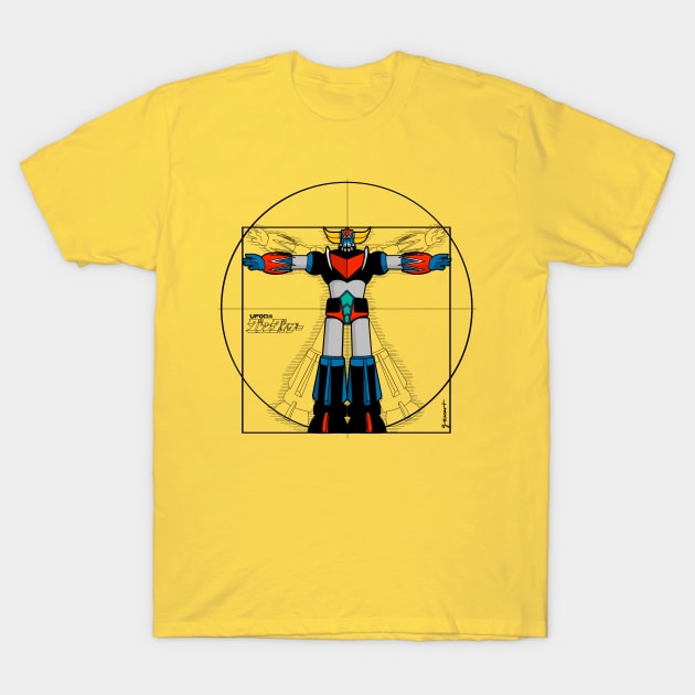 192 Vitru Grendizer T-Shirt by Yexart